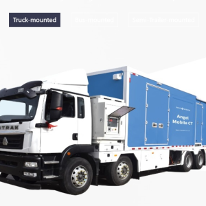 Mobile CT solution in truck mounted