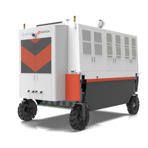 All day intelligent laser weeding robot