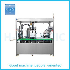Capping & Vacuuming & Tray Loading Machine