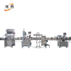 Fully automatic sauce filling machine production line equipment for tomato sauce, chili sauce, peanut sesame paste, canned sealing and labeling