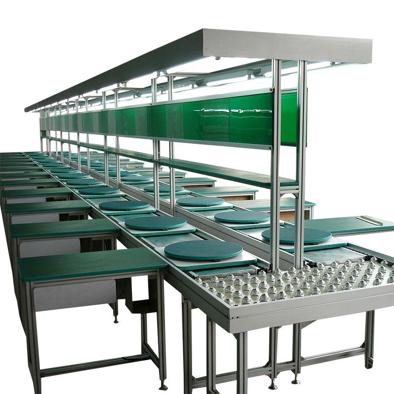 Manual PCB plugin production line for aluminum alloy electronic component plugin assembly - Image 2