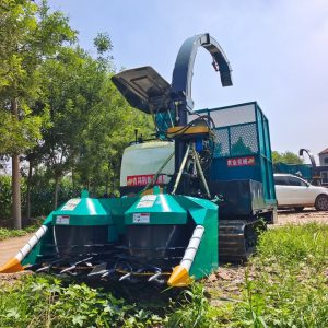 Fully automatic straw silage machine, disc harvester, large crushing harvester, corn and grass silage machine