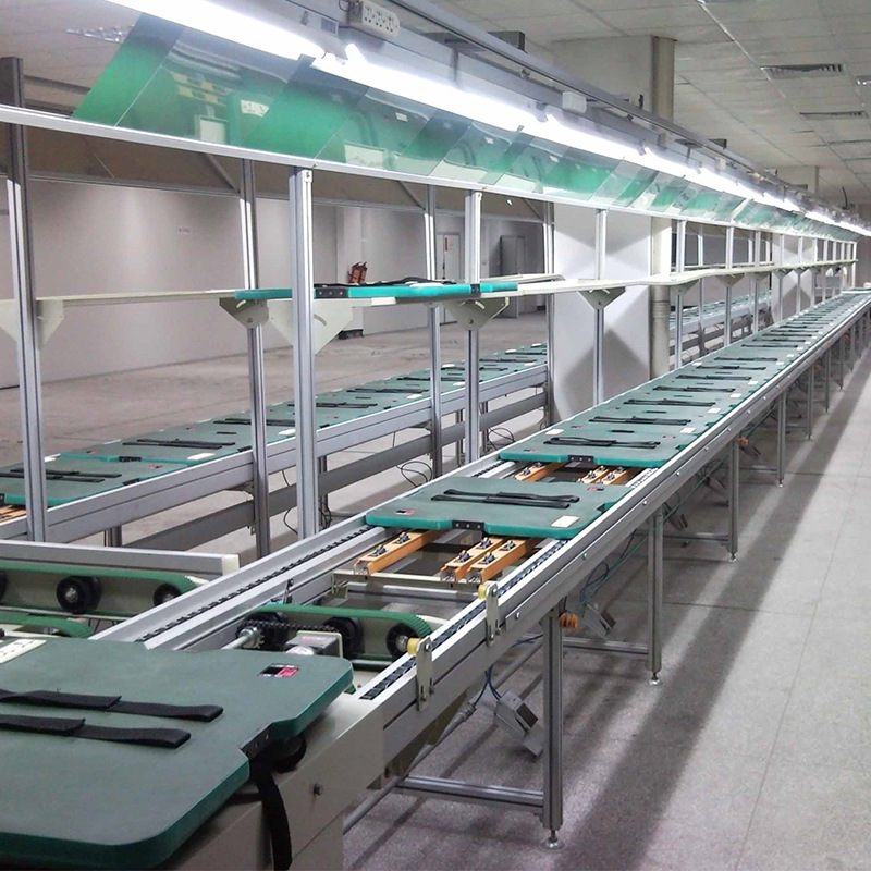 Manual PCB plugin production line for aluminum alloy electronic component plugin assembly - Image 5