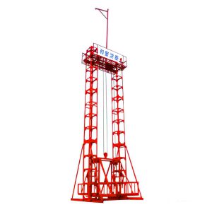 On-site material handling equipment: Building material hoist SSE160, outdoor wall electric hanging basket hoist, gantry crane