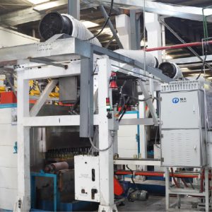 Disordered sorting robot for annealing furnace hot end