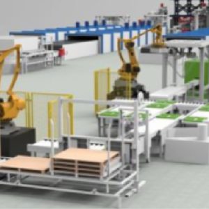Automatic packaging and palletizing robot